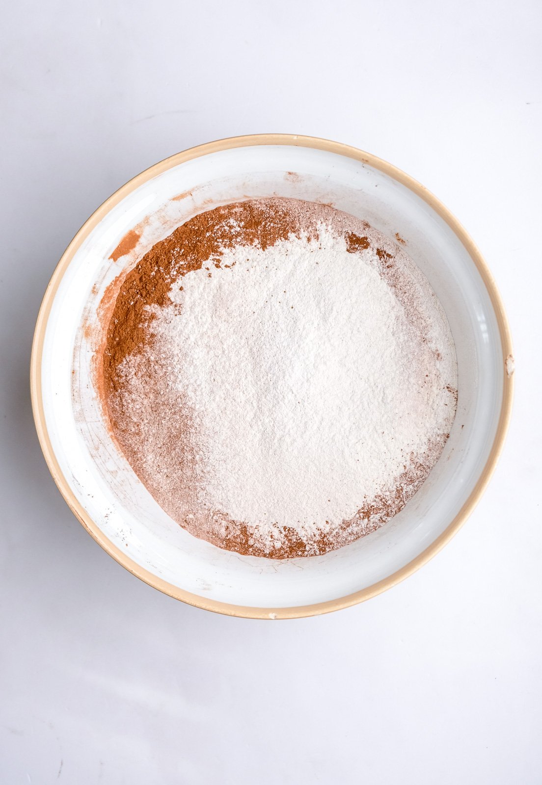 Image showing step 3 of how to make the chocolate cupcakes.