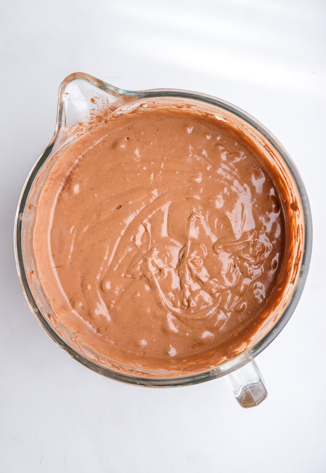 Image showing step 5 of how to make the chocolate cupcakes.