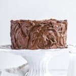 Chocolate Caramel Birthday Cake
