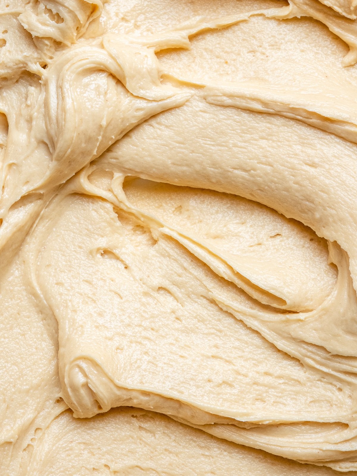Image showing the frosting swirled and up close.