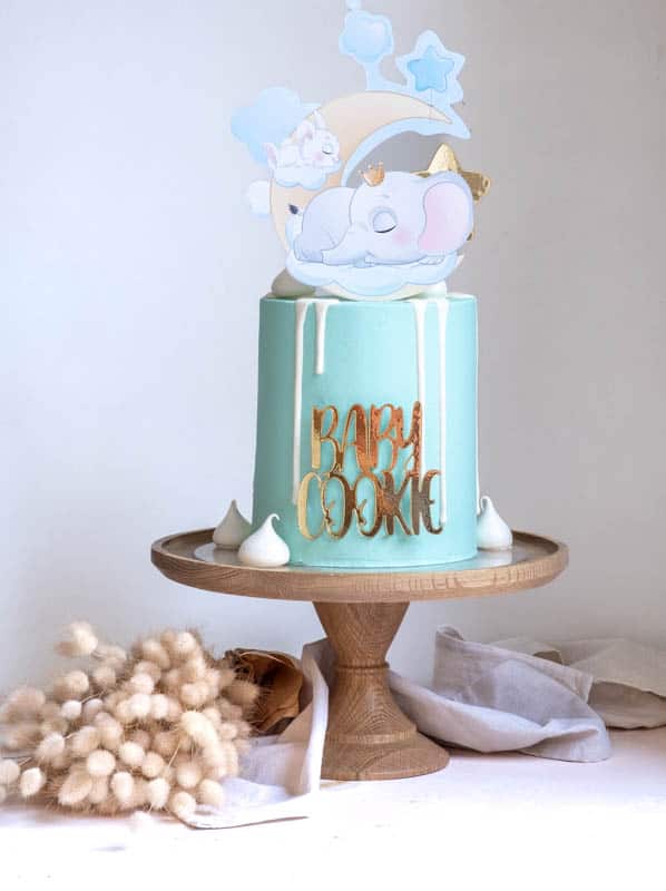 How to Make a Baby Shower Cake for Boys