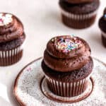 Eggless Chocolate Cupcakes