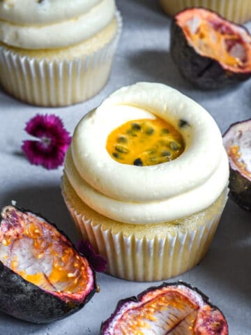 Passionfruit Cupcakes