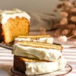 Pumpkin Bread with Cream Cheese Frosting