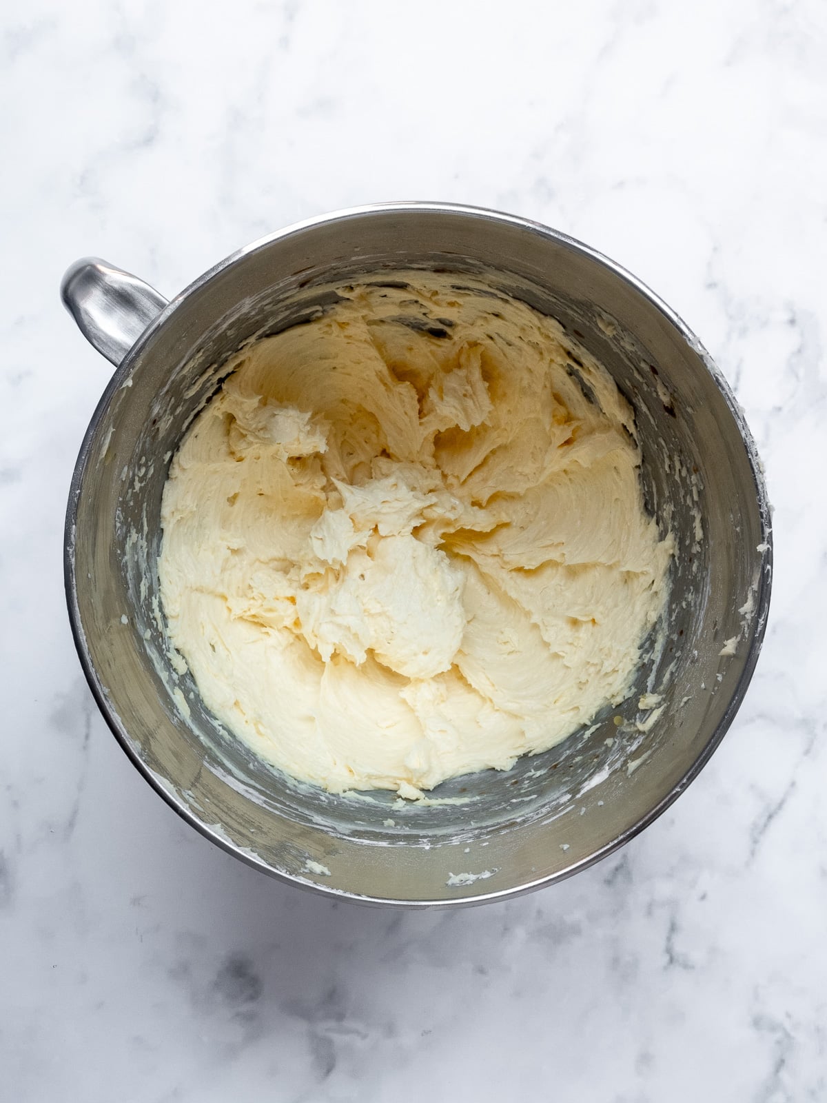 Image shows step 1 of how to make the walnut and espresso cookies.