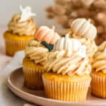 Pumpkin Halloween Cupcakes