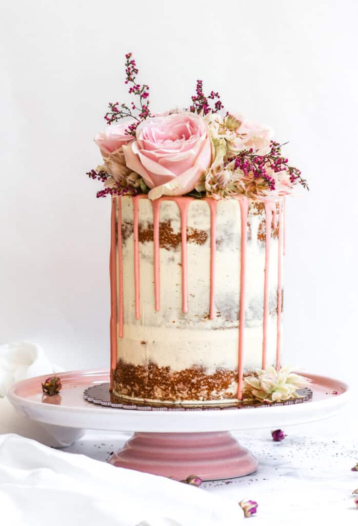 Naked Carrot Cake With Love Kitty
