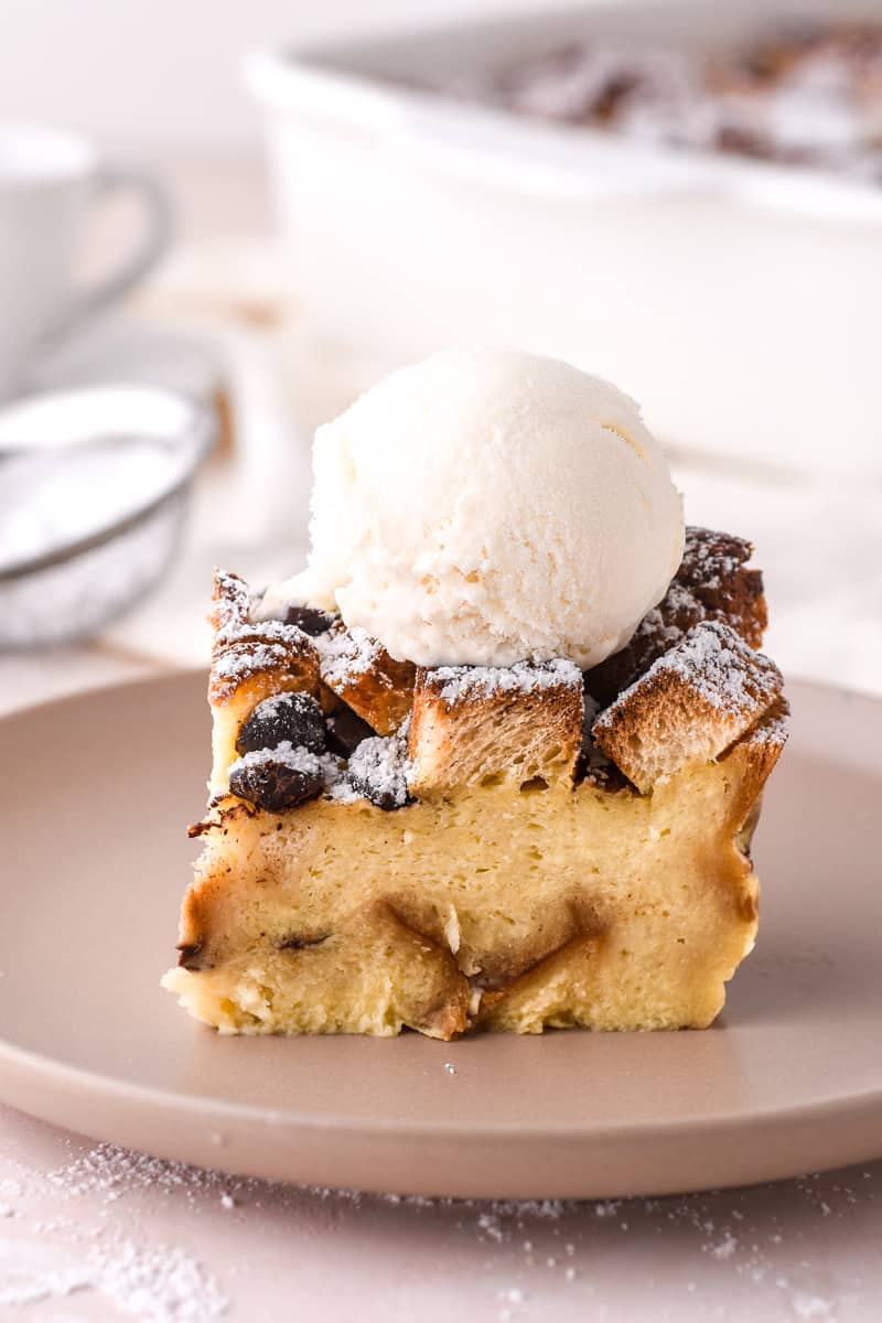 Chocolate Chip Bread Pudding
