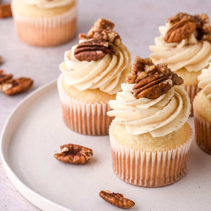 Pecan Pie Cupcakes