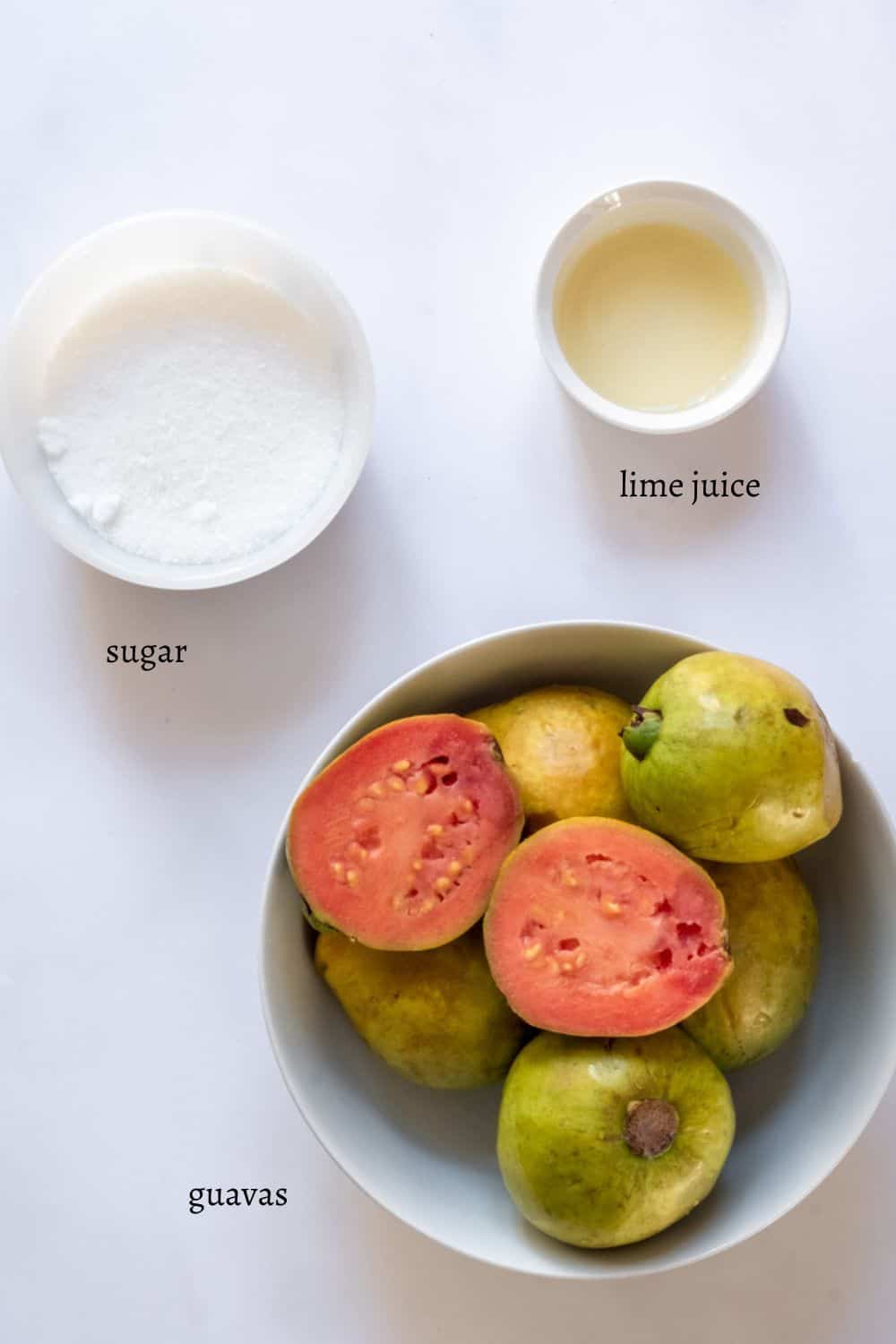 Ingredients Guava Cheesecake