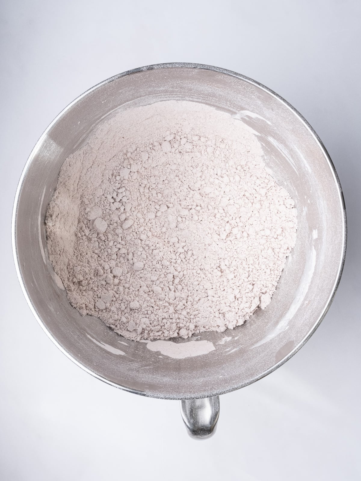 Image shows step 1 of how to make Nutella buttercream.