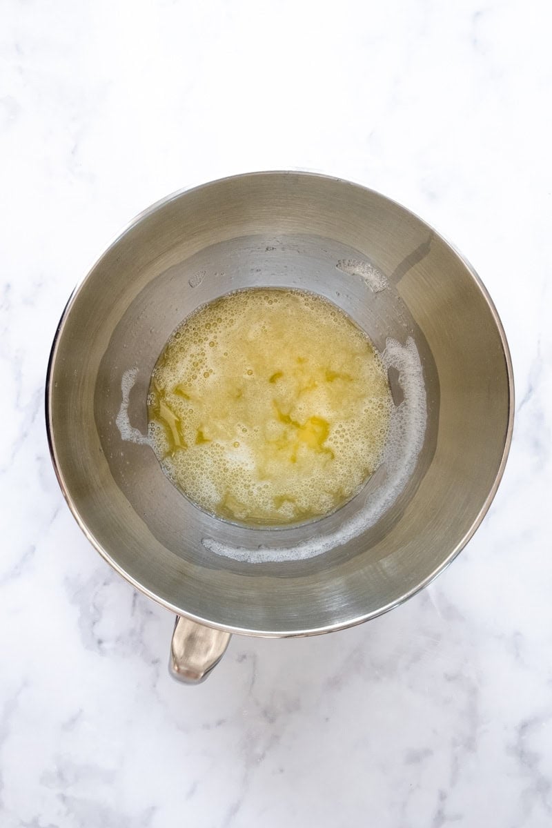 Image showing step 1 of how to make mini meringues. 