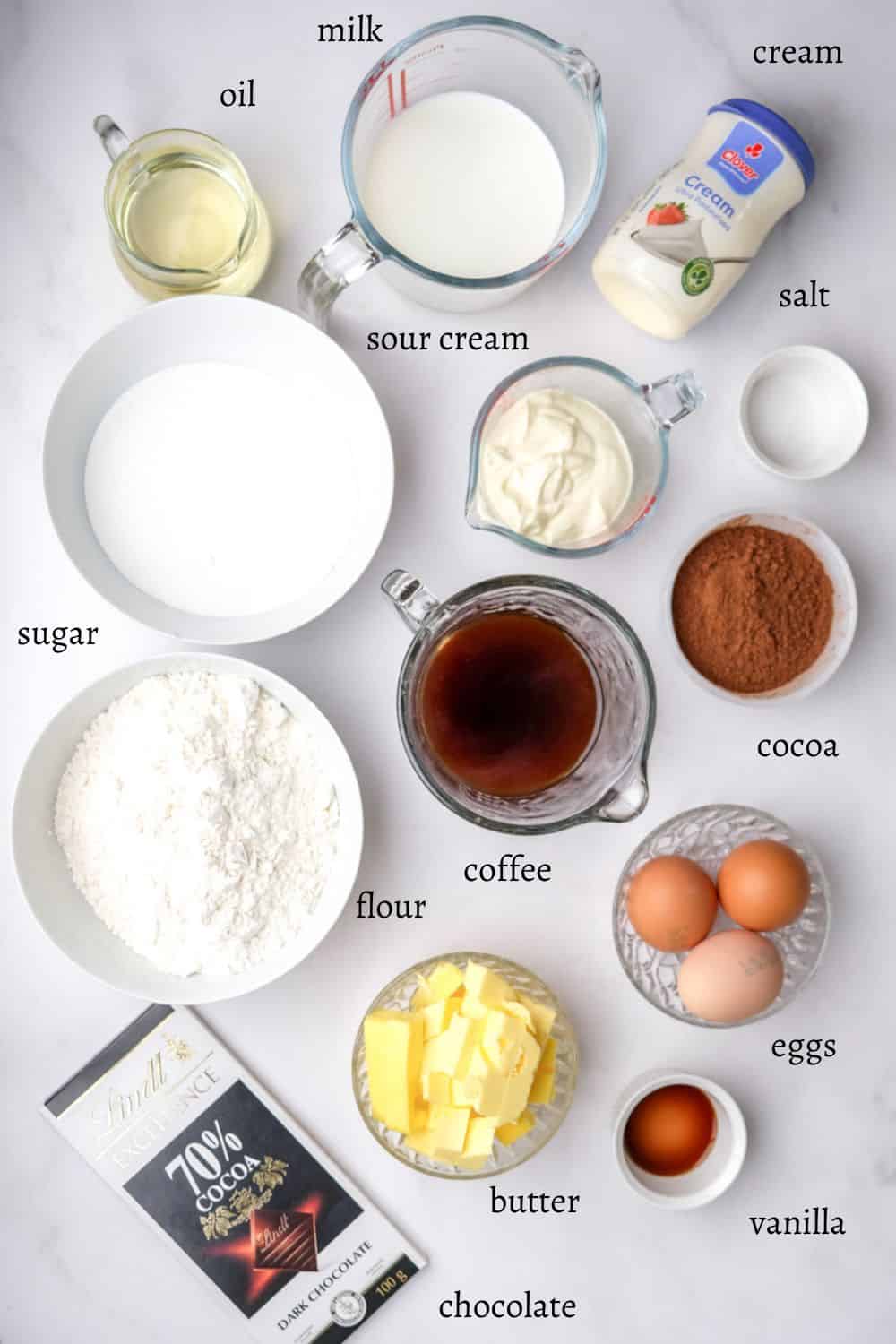 Image shows ingredients needed for this recipe. 