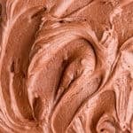 Image showing Chocolate Frosting with Melted Chocolate up close.