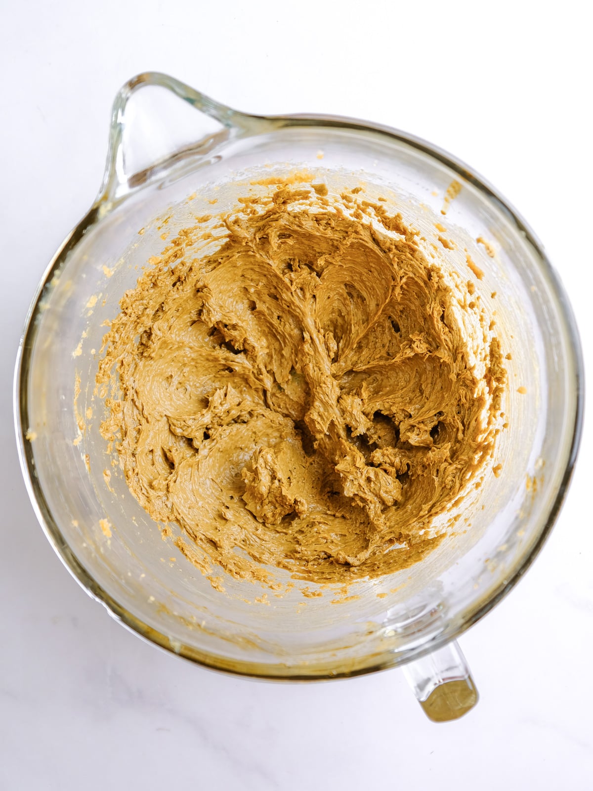 Image shows step 3 of how to make chocolate gingerbread cookies.
